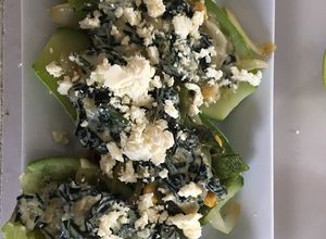 Una foto de Calabacitas rellenas