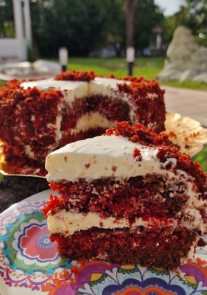 Φωτογραφία της συνταγής 🥀 Red Velvet με cream cheese 🥀