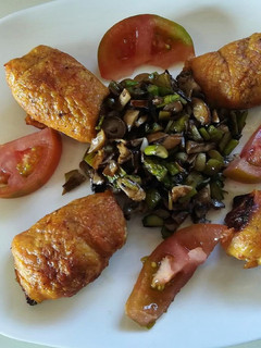 Una foto de Pechugas de pollo rellena