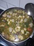 Sop cincang ceker bakso mantulll