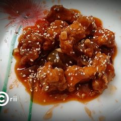 A picture of Schezwan Chicken.