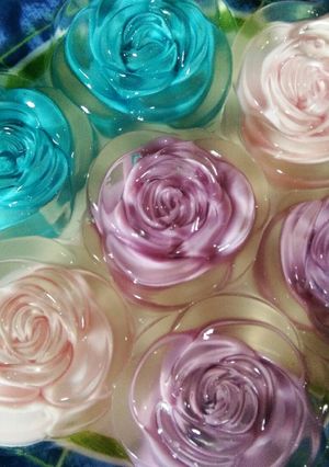 Foto resep Puding jelly mawar