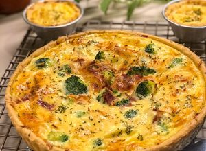 Foto resep Smoke Beef and Broccoli 🥦 Quiche