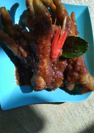 Foto resep Ceker balado