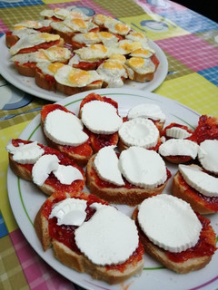 Una foto de Canapés variados