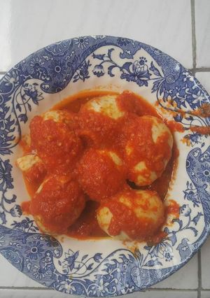 Foto resep telur ayam balado 