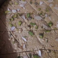 A picture of Rajgira Atta Burfi.