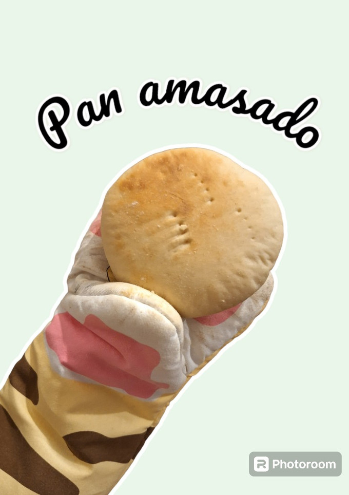 Una foto de Pan amasado