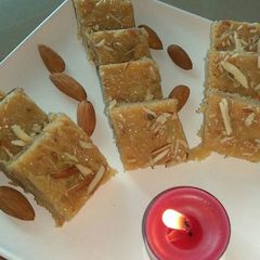 A picture of Vermicelli special burfi.