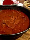 Lengua en salsa asada