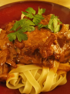 Une photo de Boeuf Stroganoff