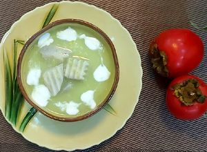 Hình của món Chè cốm, gạo nếp, khoai môn.