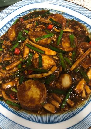 Gambar Sweet Black Sauce Tofu