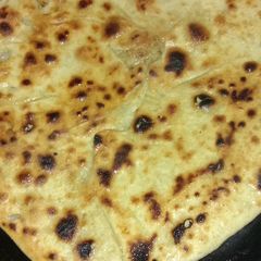 Potato parantha A picture of Potato parantha.