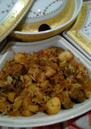 Foto resep Sambal goreng daging
