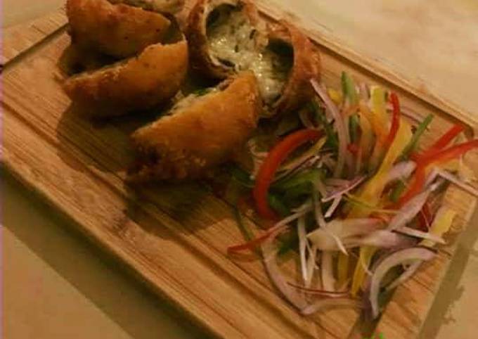 Cheese stuffed Mushroom Recipe