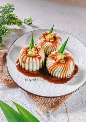 Foto resep Puding Cendol fla Choco Gula Merah