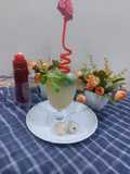 Litchi mojito mocktail / litchi squash
