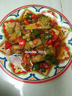 Foto resep Oseng jambal lombok ijo