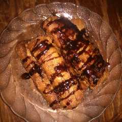 รูปของ pisang goreng coklat