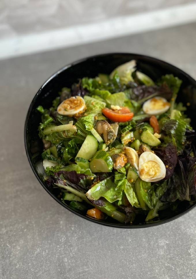 Салат з морепродуктами🥗