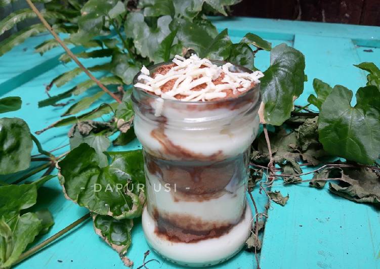 Milo Cheesecake in Jar