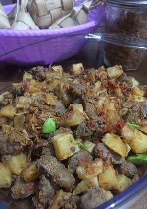 Foto resep Sambal goreng ati sapi kentang petay