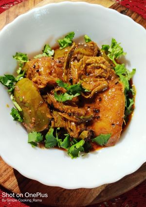 A picture of Eggplant Potato Curry with Fennel.