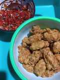 Tempe kriuk & sambal bawang merah daun jeruk by chef ade koerniawan