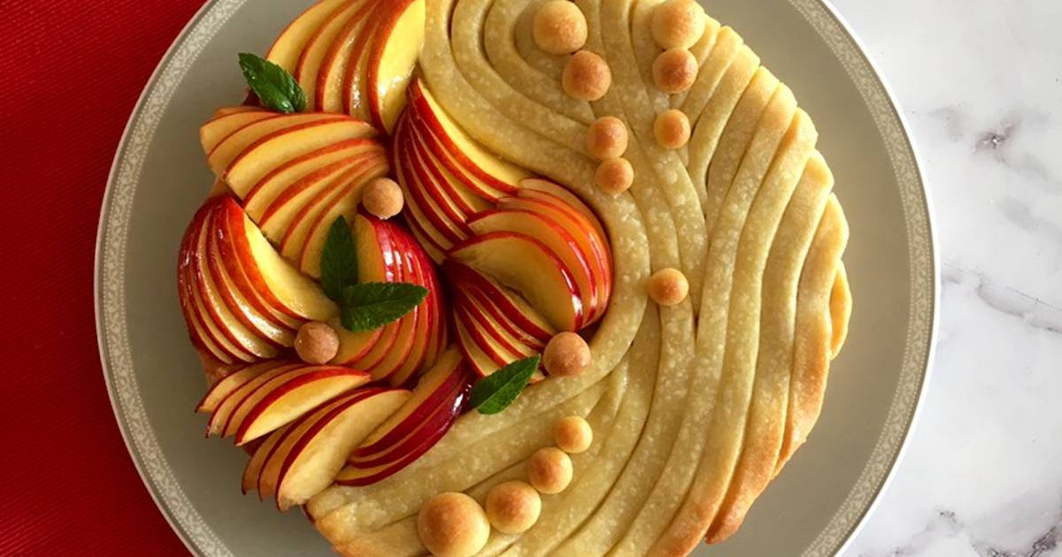 Crostata a cuore senza stampo - Una Famiglia in Cucina