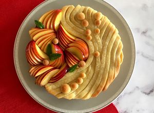 Foto di Crostata di pesche noci, cottura airfryer 🌷