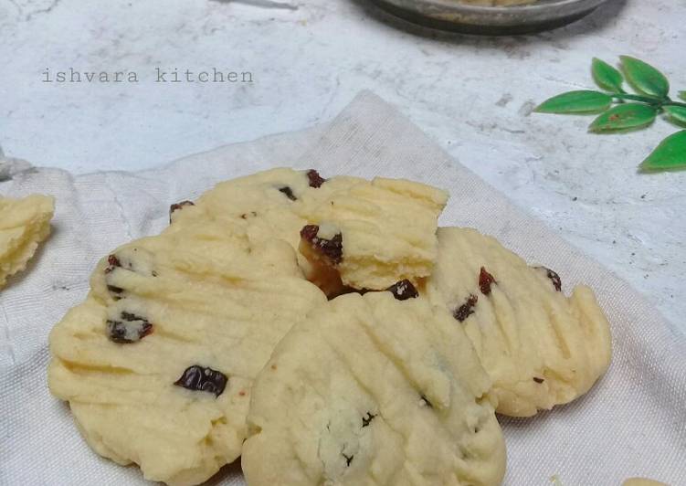 Bagaimana Membuat Cookies kismis Anti Gagal