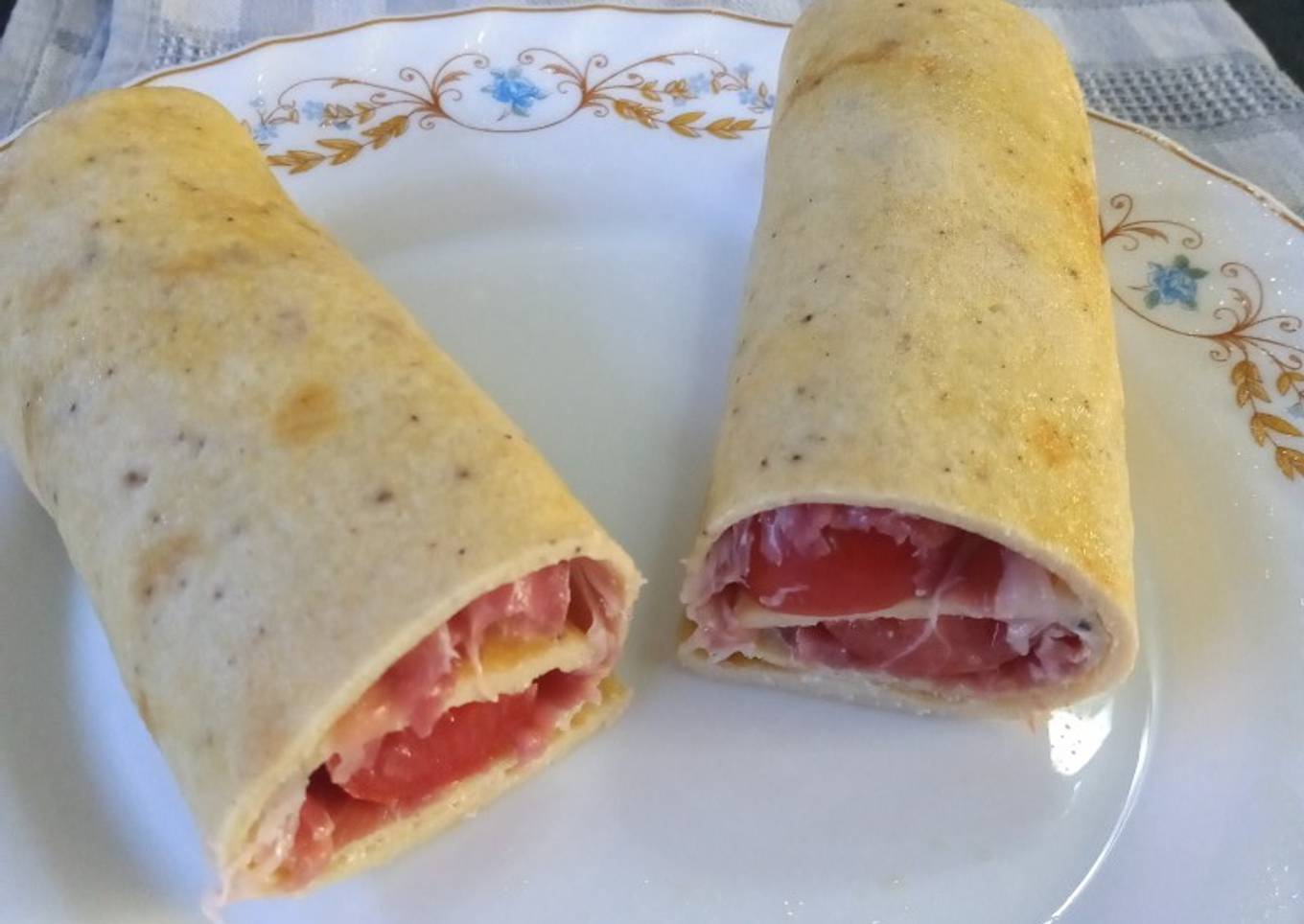 Panqueques con harina de coco