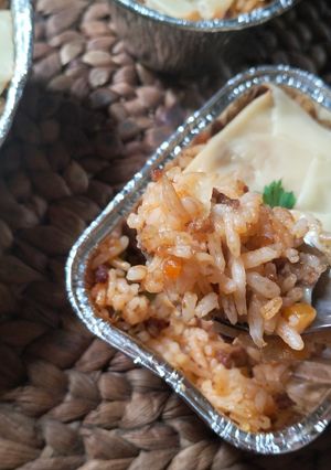 Foto resep Bolognese Baked Butter Rice