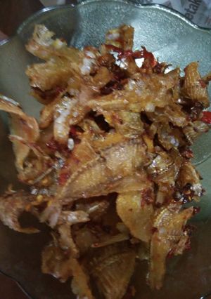 Foto resep Ikan teri tawar masak pedas