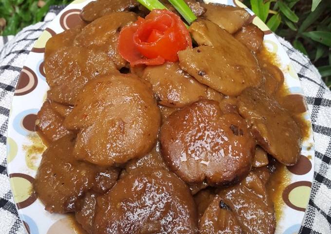 Semur jengkol legit