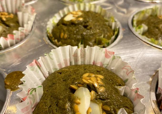 Resep Green tea super moist breakfast cupcake yang Bikin Ngiler