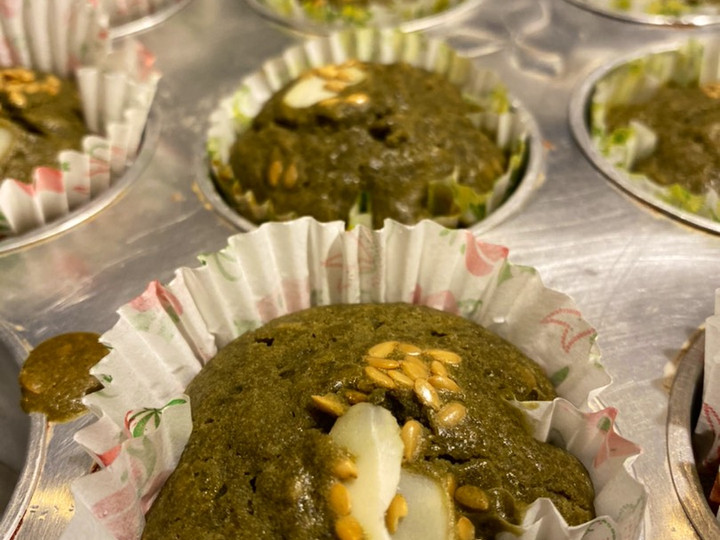 Resep Green tea super moist breakfast cupcake yang Bikin Ngiler