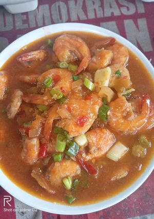 Foto resep Udang saus padang