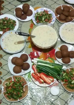 A picture of Fried Kibbeh Without a Grinder or Lean Meat.