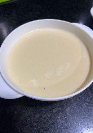 Una foto de Postre de Tres leches y maracuyá