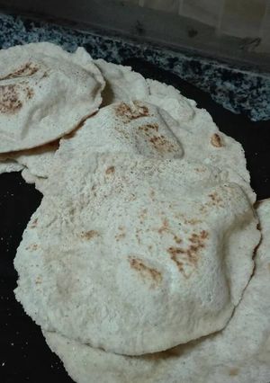 صورة لوصفة العيش البلدي والعيش السن