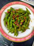 Spicy Garlic Edamame