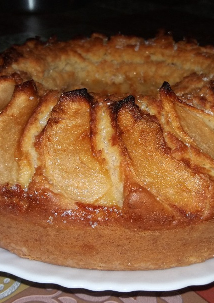 Una foto de Bizcocho de manzana