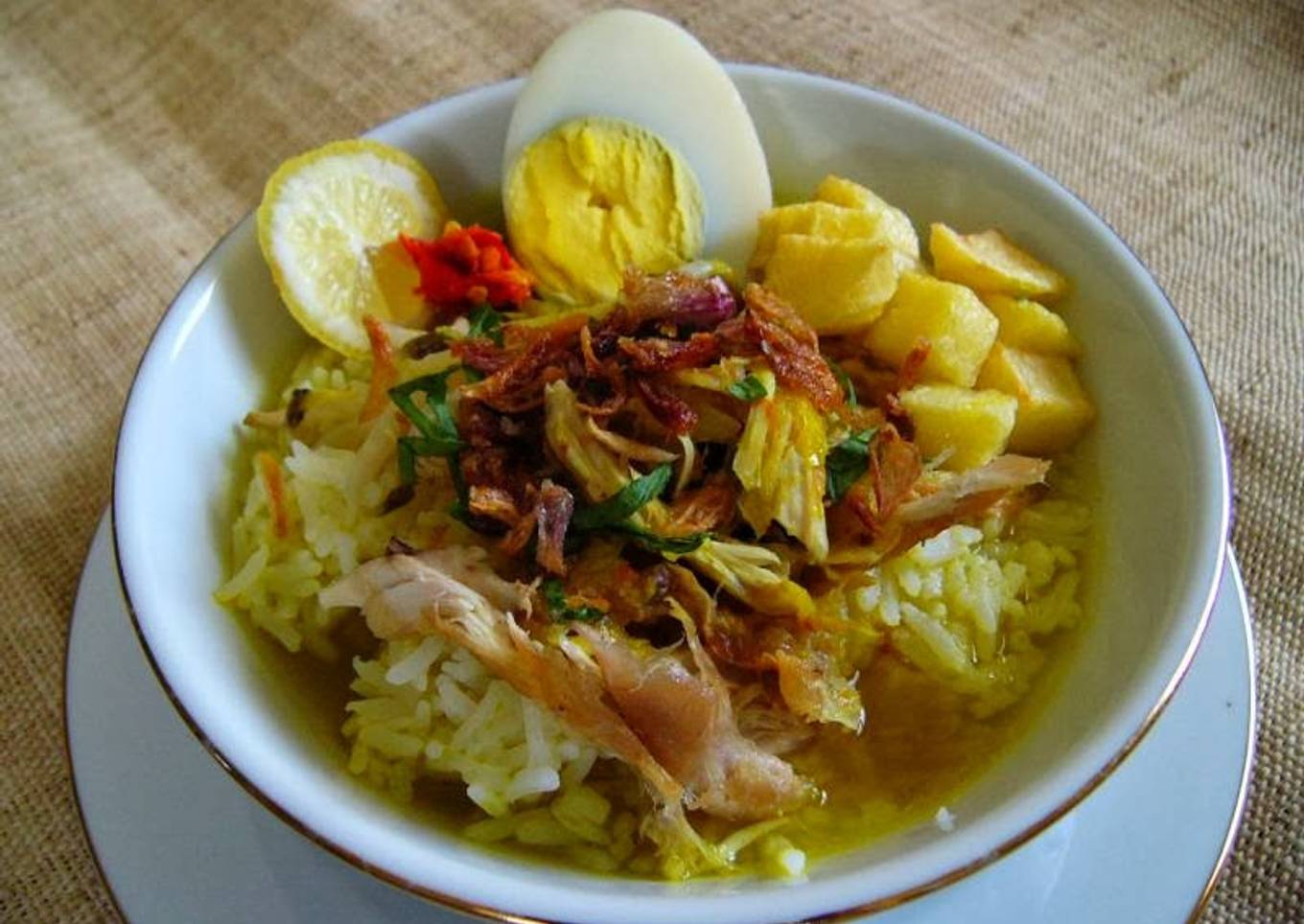 Soto Ayam Nasi Jajanan Sekolah di JAMBI