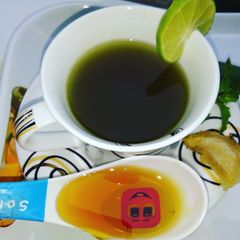 A picture of Lemon grass tea.