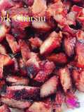 Chinese Roasted Pork with honey (Charsiu)