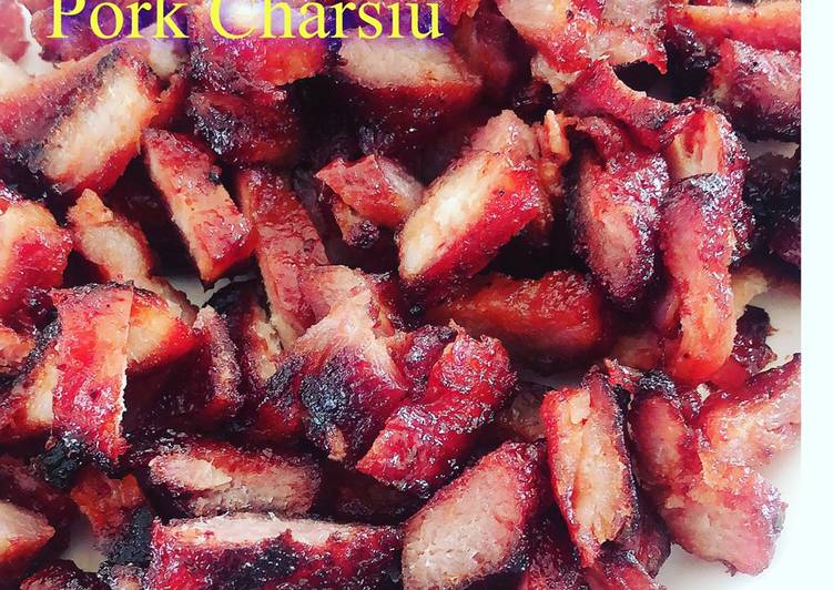 Chinese Roasted Pork with honey (Charsiu)