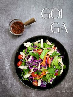 Foto resep Goi Ga (Vietnamese Chicken Salad)