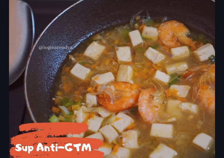 Cara memasak Sup Anti-GTM, Lezat Sekali